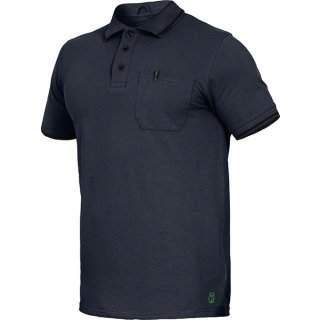 Leibw&auml;chter Flex-Line Polo-Shirt marineblau