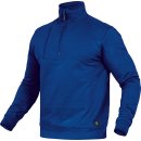 Flex-Line Zip-Sweater kornblau