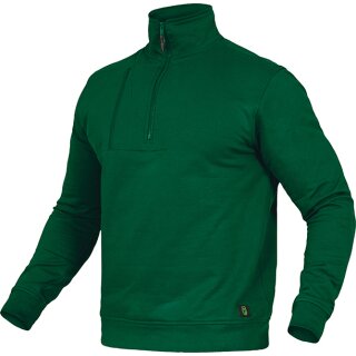 Leibwächter Classic Line Zip-Sweater Paul grün