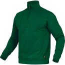 Leibwächter Classic Line Zip-Sweater Paul grün