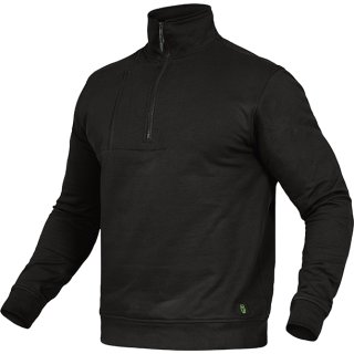 Leibw&auml;chter Flex-Line Zip-Sweater schwarz