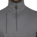 Leibwächter Flex-Line Zip-Sweater grau