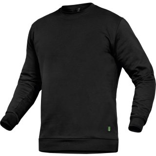 Leibw&auml;chter Rundhals-Sweater schwarz