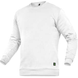 Leibwächter Classic-Line Rundhals-Sweater Alex weiss