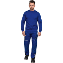 Leibwächter Classic-Line Rundhals-Sweater Alex kornblau
