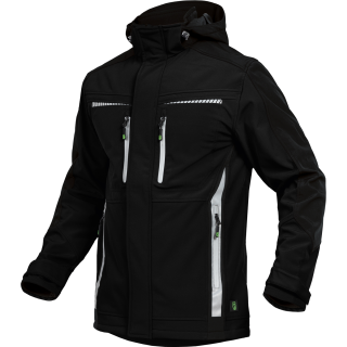 Leibwächter Flex-Line Softshelljacke schwarz/schwarz