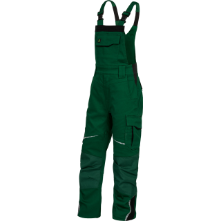 Leibwächter Flex-Line Kids Latzhose grün/schwarz