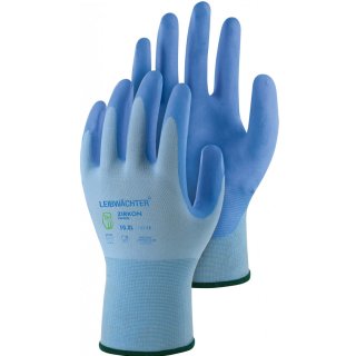 Leibw&auml;chter Zirkon, Nylon-Spandex-Handschuh mit Hybrid-PU-Beschichtung, 1 Paar