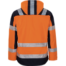 Außenjacke Warnschutz Orange/Marine