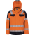 Außenjacke Warnschutz Orange/Marine