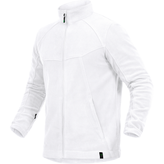 Leibwächter Casual-Line Fleecejacke weiss