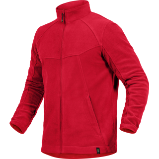 Leibwächter Casual-Line Fleecejacke rot