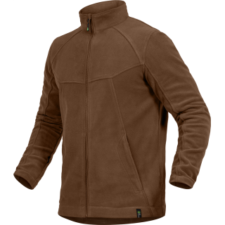 Leibwächter Casual-Line Fleecejacke haselnuss