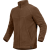 Leibwächter Casual-Line Fleecejacke haselnuss