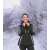 Leibwächter Flex-Line Damen Winter-Softshelljacke schwarz/grau