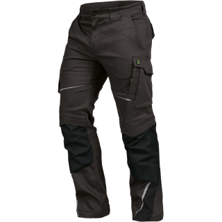 Leibwächter Flex-Line Bundhose mit Knietaschen anthrazit/schwarz