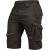 Leibwächter Flex-Line Short anthrazit/schwarz