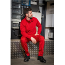 Leibwächter Classic Line Zip-Sweater Paul rot