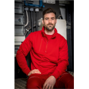 Leibwächter Classic Line Zip-Sweater Paul rot