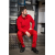 Leibwächter Classic Line Zip-Sweater Paul rot