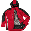 Leibwächter Flex-Line Winter-Softshelljacke rot/schwarz