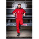 Leibwächter Flex-Line Winter-Softshelljacke rot/schwarz