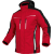 Leibwächter Flex-Line Winter-Softshelljacke rot/schwarz