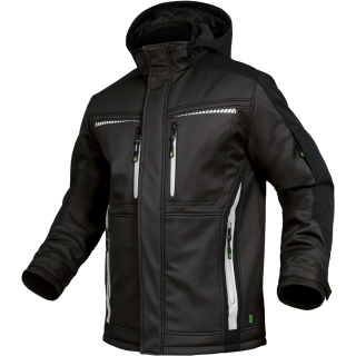 Leibwächter Flex-Line Winter-Softshelljacke anthrazit/schwarz