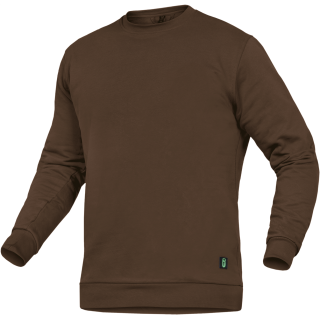 Leibwächter Classic-Line Rundhals-Sweater Alex haselnuss