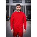 Leibwächter Classic-Line Rundhals-Sweater Alex rot