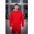 Leibwächter Classic-Line Rundhals-Sweater Alex rot