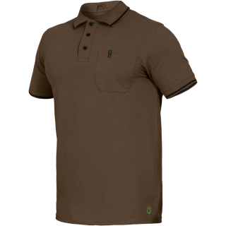 Leibwächter Flex-Line Polo-Shirt Jens haselnuss