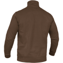 Leibwächter Classic Line Zip-Sweater Paul haselnuss