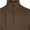 Leibwächter Classic Line Zip-Sweater Paul haselnuss