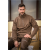 Leibwächter Classic Line Zip-Sweater Paul haselnuss