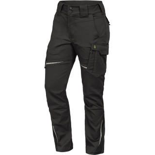 Leibwächter Flex-Line Damen Bundhose ohne Knietaschen anthrazit/schwarz