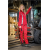 Leibwächter Flex-Line Damen Bundhose ohne Knietaschen rot/schwarz