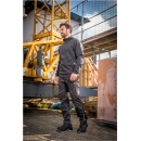Leibwächter Flex-Line Bundhose ohne Knietaschen anthrazit/schwarz
