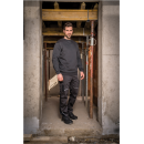 Leibwächter Flex-Line Bundhose ohne Knietaschen anthrazit/schwarz