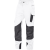 Leibwächter Dynamic-Line Bundhose mit Knietaschen weiss/anthrazit
