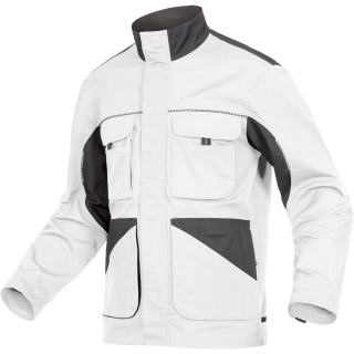 Leibwächter Dynamic-Line Bundjacke weiss/anthrazit