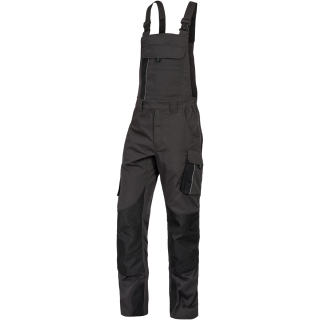 Leibwächter Dynamic-Line Latzhose anthrazit/schwarz