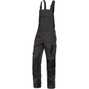 Leibwächter Dynamic-Line Latzhose anthrazit/schwarz