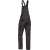 Leibwächter Dynamic-Line Latzhose anthrazit/schwarz