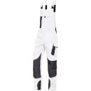 Leibwächter Dynamic-Line Latzhose weiss/anthrazit