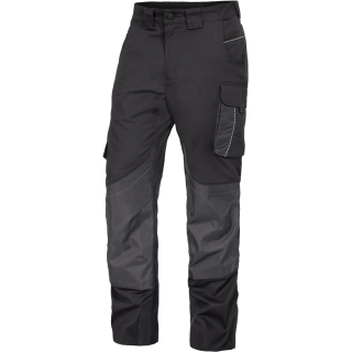 Leibwächter Dynamic-Line Bundhose mit Knietaschen schwarz/anthrazit