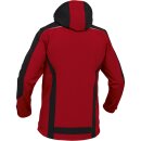 Leibwächter Flex-Line Softshelljacke rot/schwarz