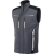 Leibwächter Flex-Line Softshell Bodywarmer Softshellweste grau/schwarz