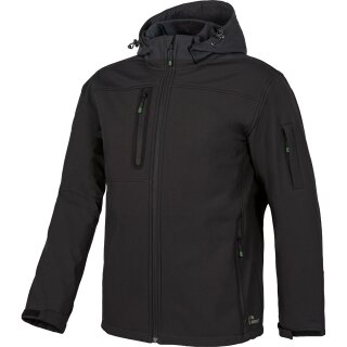 Leibwächter Classic Line Softshelljacke schwarz