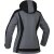 Leibwächter Flex-Line Damen Winter-Softshelljacke grau/schwarz